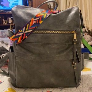 Modern Chic Gray backpack